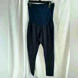 Oh Baby! By Motherhood Dark Navy Blue Leggings Size M